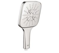 Grohe Rainshower SmartActive Cube - Pommeau de douche 130 9,5 l/min, 3 jets, supersteel 26582DC0