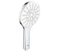 Grohe Rainshower SmartActive - Douche de tête 130 9,5 l/min, 3 jets, blanc lunaire 26574LS0