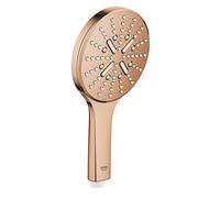 GROHE Pommeau de douche Rainshower SmartActive 130, 3 jets, 9,5 l/min, Warm Sunset 26574DA0
