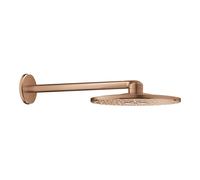 Grohe Rainshower SmartActive - Douche de tête 310, bras de douche 43 cm, 2 jets, Warm Sunset brossé 26475DL0
