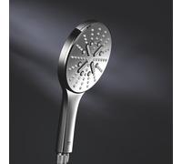 GROHE Douche de tête Rainshower SmartActive 130 – 3 jets 8,5 l/min – Chrome