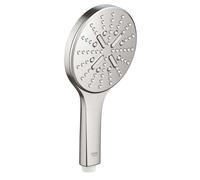 Grohe Rainshower SmartActive - Pommeau de douche 130 9,5 l/min, 3 jets, supersteel 26574DC0