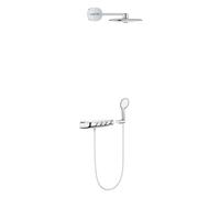 Grohe Rainshower ensemble de douche encastré avec thermostat oui StarLight Chrome 26443000