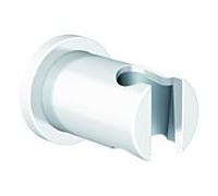 Grohe Rainshower support de douche mural 27074LS0 blanc lune, rosace ronde