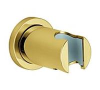 Grohe Rainshower support de douchette 27074GL0 cool sunrise, rosace ronde, non réglable