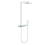 Grohe Rainshower ensemble de douche mural avec thermostat oui StarLight Chrome 26361LS0