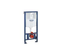 Grohe Rapid SL - Bâti-support encastré pour WC suspendus, avec plaque de déclenchement Skate Cosmopolitan, chrome 39859000