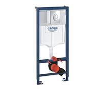 Grohe Rapid SL Bâti-support H: 113 cm, avec plaque de déclenchement, pour cuvette murale, 38721001,