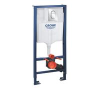 Grohe Rapid SL Bâti-support H: 113 cm, avec plaque de déclenchement, pour cuvette murale, 39504000,