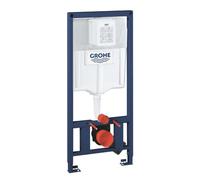 Grohe Rapid SL - Installation murale pour toilettes suspendues, avec chasse d'eau à pression, avec support vertical 38897000