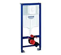 Grohe Rapid SL set 3 en 1 pour WC 38722001 hauteur 1,13 m, plaque de déclenchement Skate Air