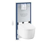 Grohe Rapid SLX - Set bâti-support, bidet électronique et siège, blanc alpin 36509SH0