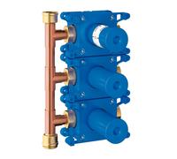 Grohe Rapido C Corps encastré pour panneau de contrôle 3 sorties, 35031000,