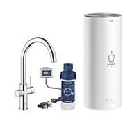 Grohe Red robinet de cuisine avec chauffe-eau sur pied StarLight Chrome 30079001