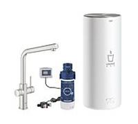 Grohe Red robinet de cuisine avec chauffe-eau sur pied SuperSteel 30325DC1