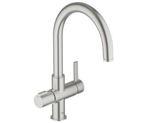 Grohe Red - Mitigeur d’évier à levier Duo, supersteel 30033DC0