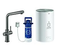 Grohe Red mitigeur d'évier 30327A01 graphite dur, taille M, avec chaudière