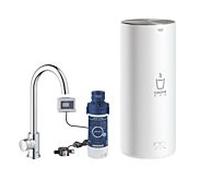 Grohe Red vanne de cuisine avec chauffe-eau sur pied StarLight Chrome 30080001