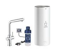 Grohe Red robinet de cuisine avec chauffe-eau sur pied StarLight Chrome 30325001