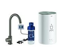 Grohe Red robinet pour Red sur pied 30085AL1 graphite dur brossé, taille M, avec chaudière