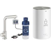 Grohe Red vanne de cuisine avec chauffe-eau sur pied SuperSteel 30339DC1