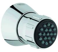GROHE Relexa Plus, douche latérale 2 jets | Douche latérale polyvalente pour douche et baignoire, montage facile (chrome, 28286000)