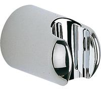 GROHE Relexa, support de douchette mural, montage facile, pour douchette | Support mural pour douchette, maintien stable, compatible avec les flexibles de douche GROHE (chrome, 28605000)