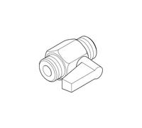 Grohe Robinet d'arrêt d'eau froide pour boîtier d'encastrement Europlus E, 42118000,