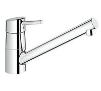 Grohe Robinet de Cuisine Concetto Bec Bas Plage de Rotation de 140° Starlight 32659001 (Import Allemagne)