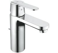 GROHE Robinet de salle de bains lavabo Get, tirette de vidage, bonde incluse, robinet mousseur économie d'eau, taille M, 23454000