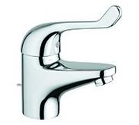 Grohe robinet de sécurité pour lavabo 32788000 Euroeco Special, chrome, avec vidage