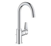 Mitigeur monocommande Lavabo GROHE - Taille L - Col de cygne - Chromé