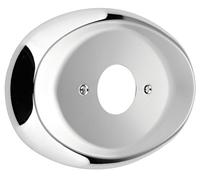 GROHE Rosace 08365 (08365000) pour Grohmix chromé ovale L 230 x l 157