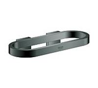 Grohe anneau Selection serviettes match0 41035A00 20 cm de long, ovale, graphite dur