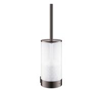Grohe Selection - Brosse de toilette avec support mural, verre/Hard Graphite 41076A00