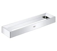 GROHE Selection Cube, anneau porte-serviette, fixation invisible | montage enfantin avec vis invisibles (chrome, 40766000)