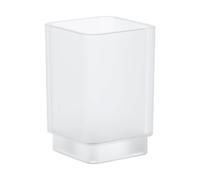 GROHE Verre Selection Cube 40783000 – Verre cristal pour porte-brosse à dents