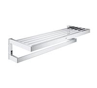 GROHE Étagère Selection Cube 40804000 – 60 cm chrome, fixation dissimulée