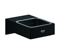 Grohe Selection Cube support 102275KF00 fixation invisible, noir fantôme
