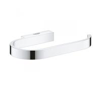 GROHE Porte-papier toilette Selection 41068000 StarLight Chrome, sans couvercle fixation murale