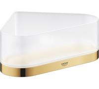 Grohe Selection étagère d’angle 20 cm blanc-doré 41038GL0