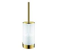 Grohe Selection jeu de brosses WC 41076GL0 cool sunrise, verre, fixation murale, fixation invisible