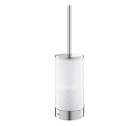 GROHE Brosse WC Selection 41076DC0 – Verre, support mural à visser SuperSteel
