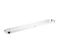 GROHE Selection, porte-drap de bain, montage mural, 2 points de fixation | Vis invisibles, chromage de qualité, facile à entretenir, montage mural, pour draps de bain (chrome, 41056000)