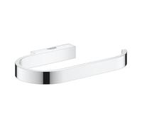 GROHE Porte-papier toilette Selection 41068000 StarLight Chrome, sans couvercle fixation murale