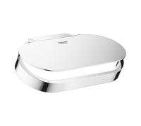 Grohe Selection porte- WC 41069000 chromé , avec couvercle, fixation murale, fixation chromé