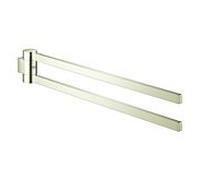Grohe Selection - Porte-serviettes double, rotatif, nickel poli 41063BE0
