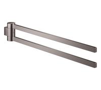 Grohe Selection - Porte-serviettes double, rotatif, Hard Graphite 41063A00