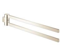 Grohe Selection - Porte-serviettes double, rotatif, nickel poli 41063BE0