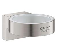 GROHE Porte-verre et porte-savon Selection 41027DC0 supersteel